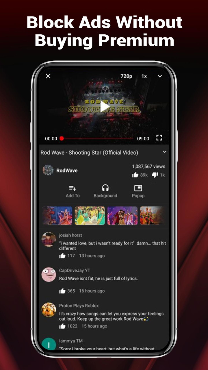 YouTube Vanced Official - Block All Ads For Tube VancedMod  Apk v4.1.82.301