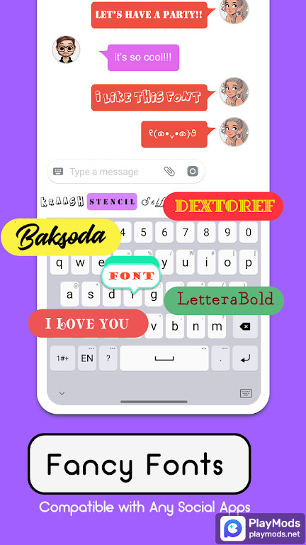 iKeyboard: DIY Themes Fonts Apk v0.6.1