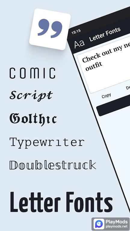 Letter Fonts Stylish Text Apk v1.3.0.1