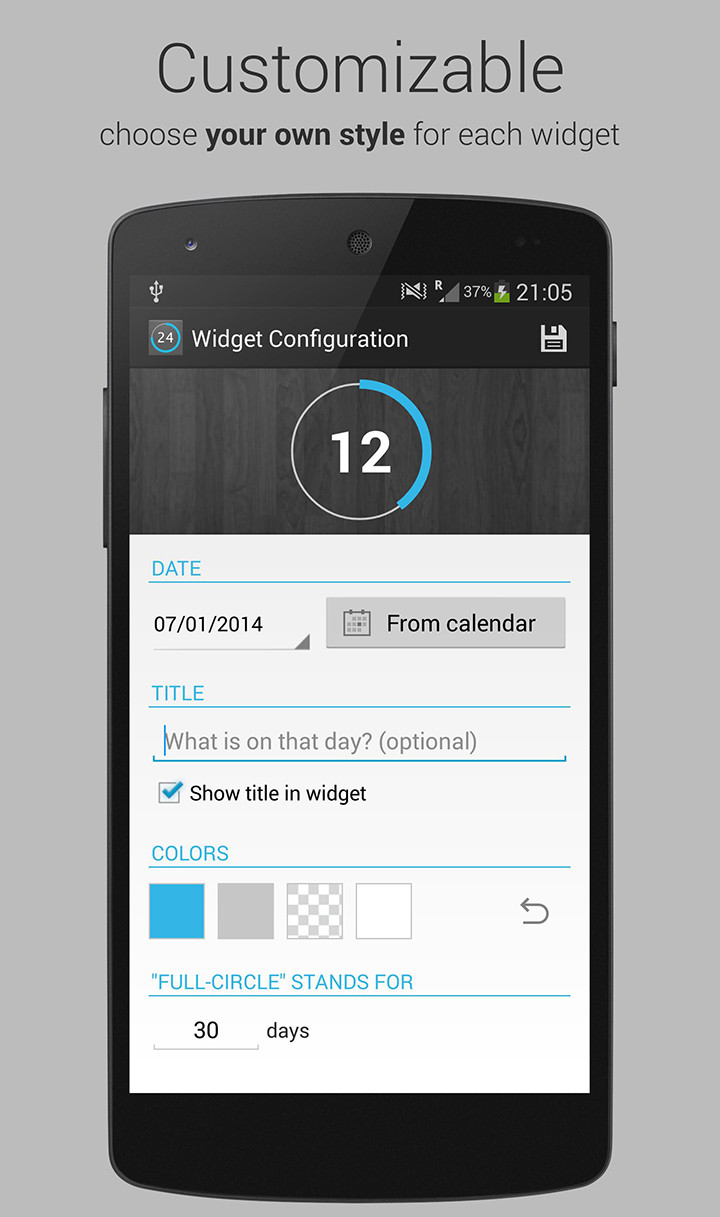 Countdown WidgetMod  Apk v1.8.1(Unlocked)