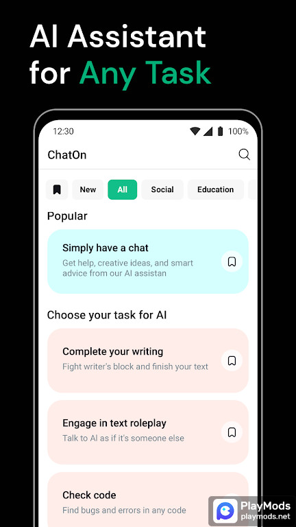 ChatOn AI Chatbot Assistant Apk v1.8.96-92