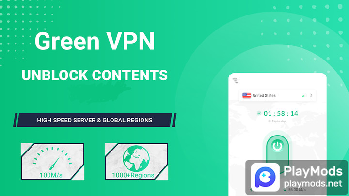 GreenVPN Apk v1.1.800