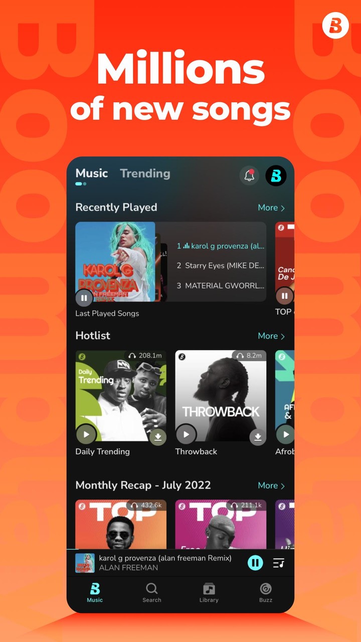 Boomplay: Music DownloaderMod  Apk v6.5.63