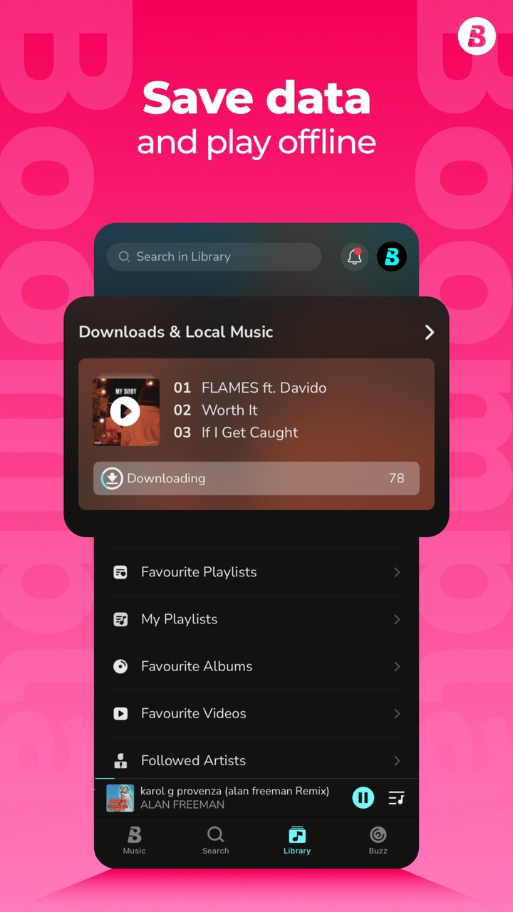 Boomplay: Music DownloaderMod  Apk v6.5.63