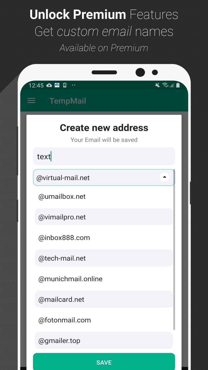 Temp Mail(MOD)Mod  Apk v3.10