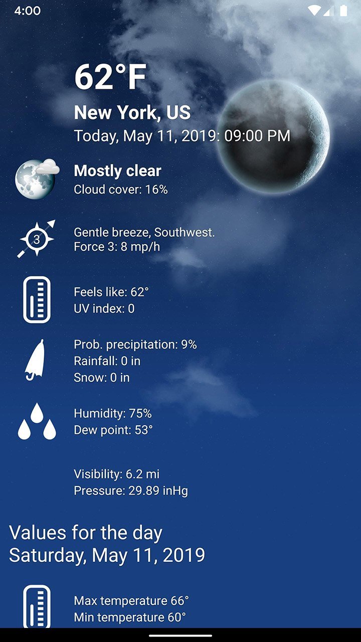 Weather XL PROMod  Apk v1.5.1.7(Pro Unlocked)