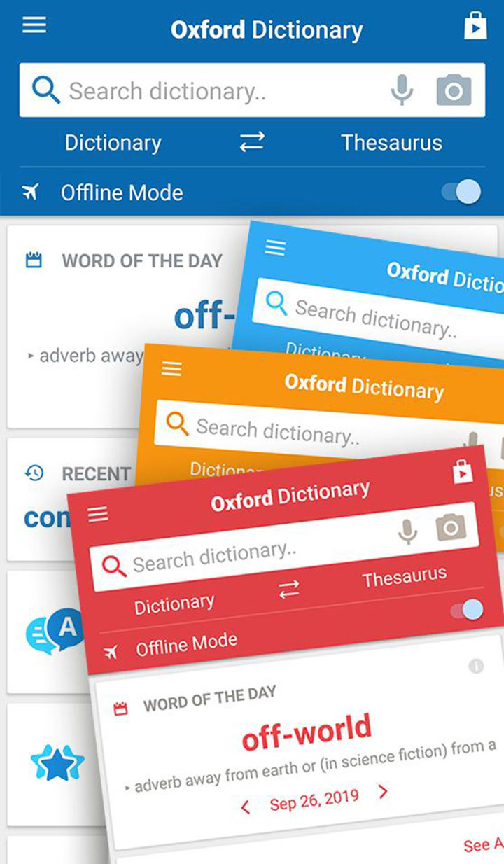 Oxford Dictionary of English & ThesaurusMod  Apk v14.0.834(Unlocked all)