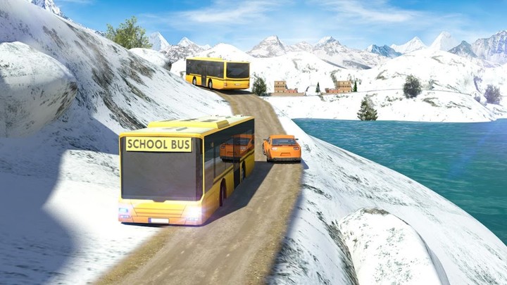 School Bus: Up Hill DrivingMod  Apk v1.5(Unlimited money)