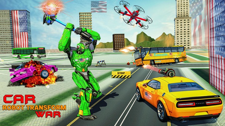 Bus Robot Car Drone Robot GameMod  Apk v1.4.8