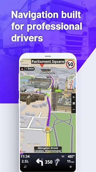 Sygic Truck GPS Navigation & Maps(Unlocked)Mod  Apk v22.1.0