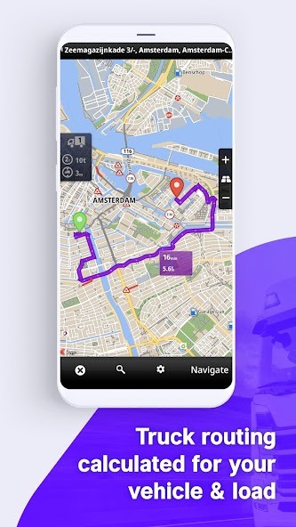 Sygic Truck GPS Navigation & Maps(Unlocked)Mod  Apk v22.1.0