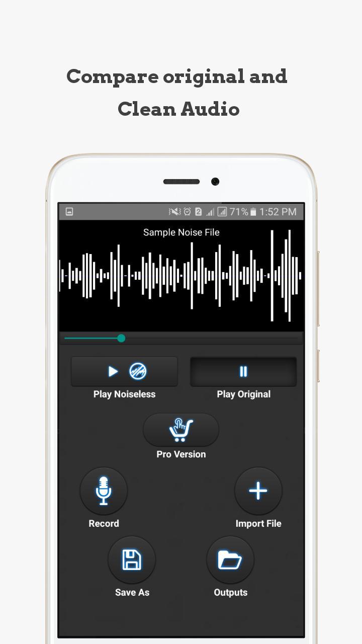 Audio Video Noise ReducerMod  Apk v0.7.1(Unlocked)