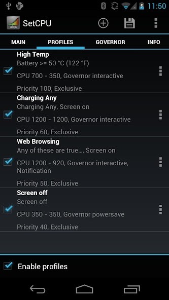 SetCPU for Root UsersMod  Apk v3.1.4(Mod APK)