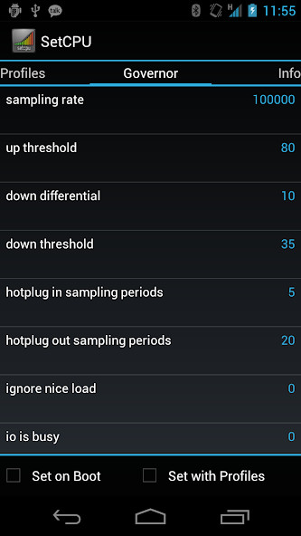 SetCPU for Root UsersMod  Apk v3.1.4(Mod APK)