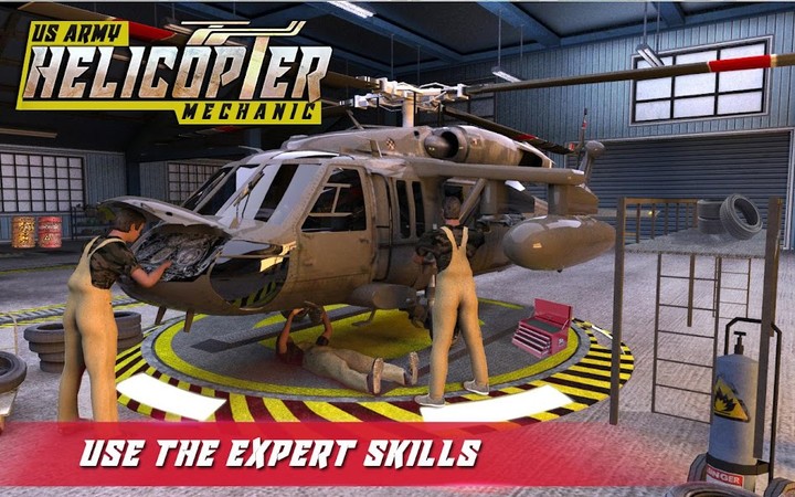 US Army Helicopter MechanicMod  Apk v1.0.6(Unlocked)