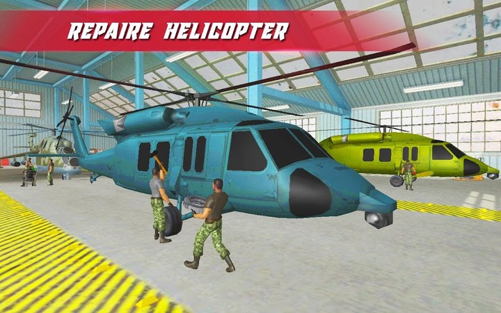 US Army Helicopter MechanicMod  Apk v1.0.6(Unlocked)