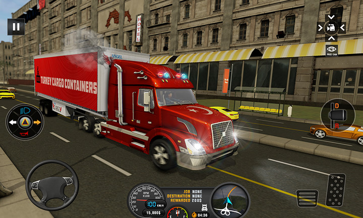 Euro Truck Transport Cargo SimMod  Apk v2.0(Mod APK)