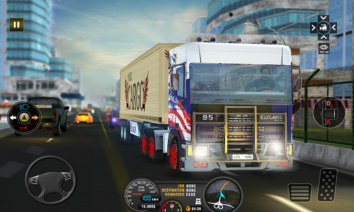 Euro Truck Transport Cargo SimMod  Apk v2.0(Mod APK)