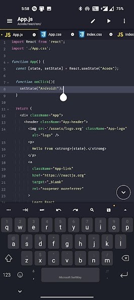 Acode - Powerful Code Editor(Mod)Mod  Apk v1.6.0