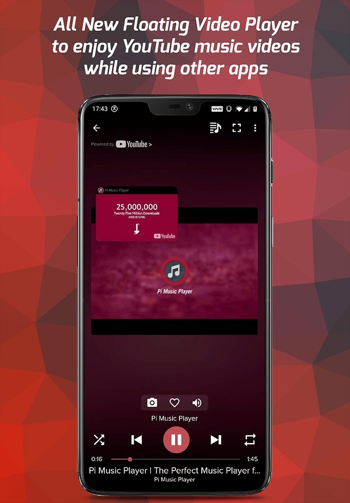 Pi Music Player MOD APK 3.1.4.4 (Paid Unlocked)Mod  Apk v3.1.4.8_release_1