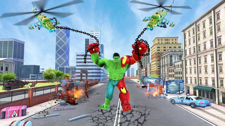 Monster Superhero City BattlesMod  Apk v1.14