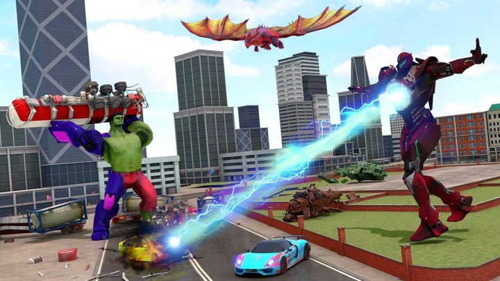 Monster Superhero City BattlesMod  Apk v1.14