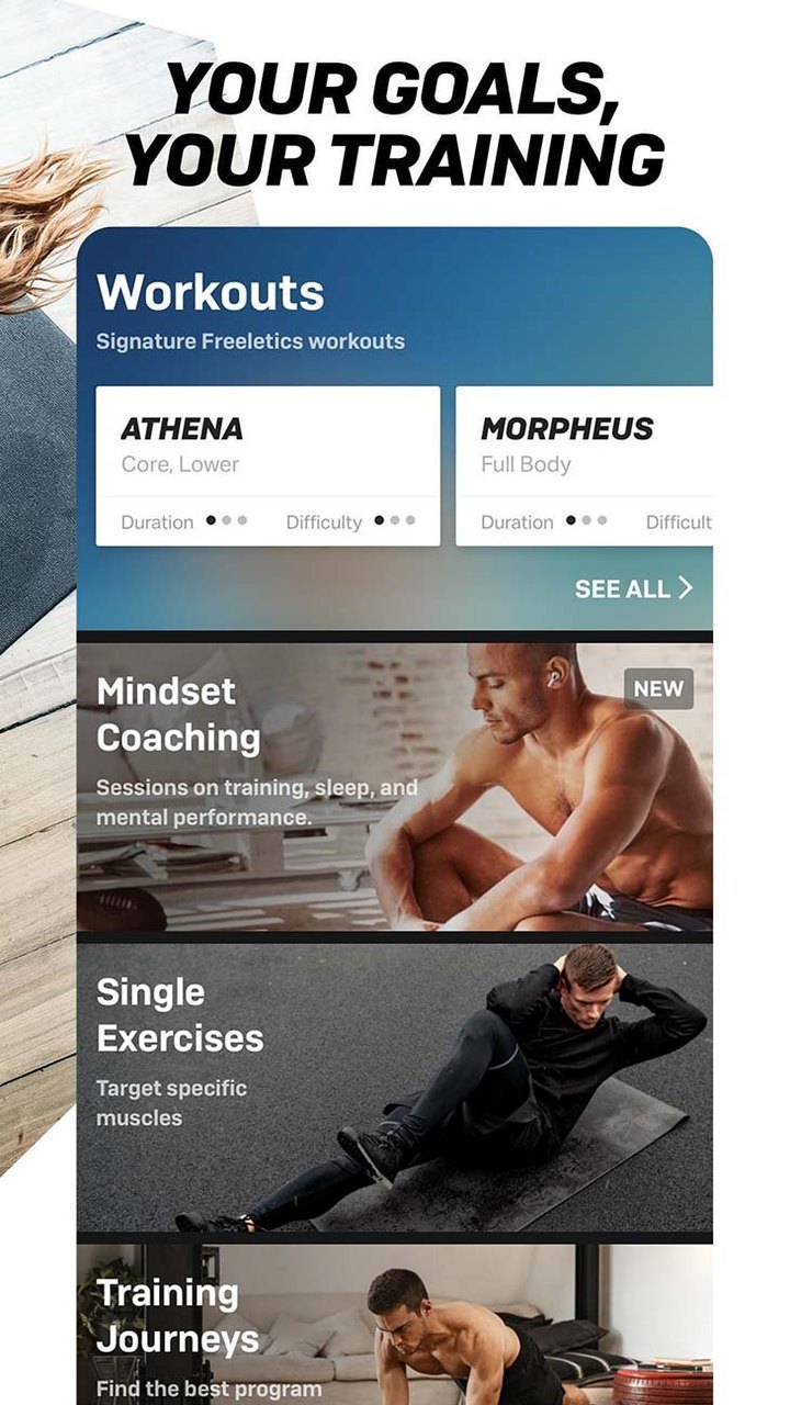 Freeletics Training CoachMod  Apk v22.17.0(Unlocked all)