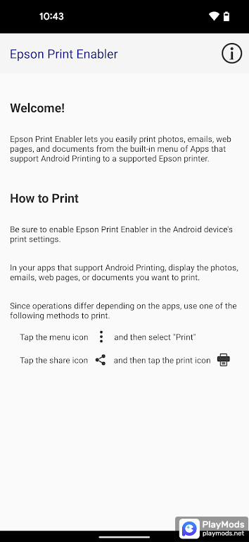 Epson Print Enabler Apk v1.2.0