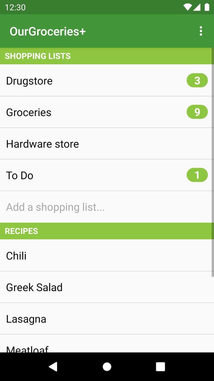 Our Groceries Shopping ListMod  Apk v4.3.1(Premium)