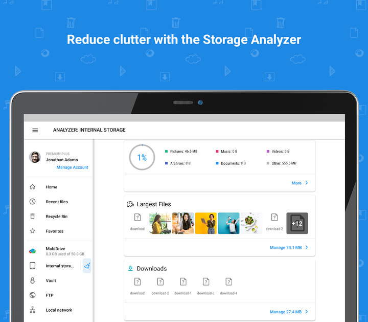 File Commander Manager & CloudMod  Apk v6.0.50000(Paid features Unlocked)