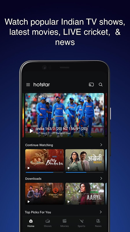 Hotstar MOD APK 12.2.5 (Premium Unlocked)Mod  Apk v12.3.7