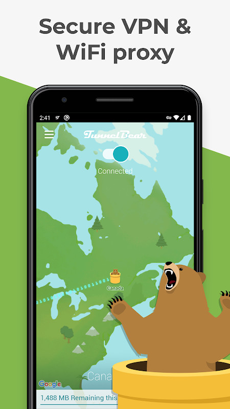 TunnelBearMod  Apk v3.6.3(Premium Unlocked)