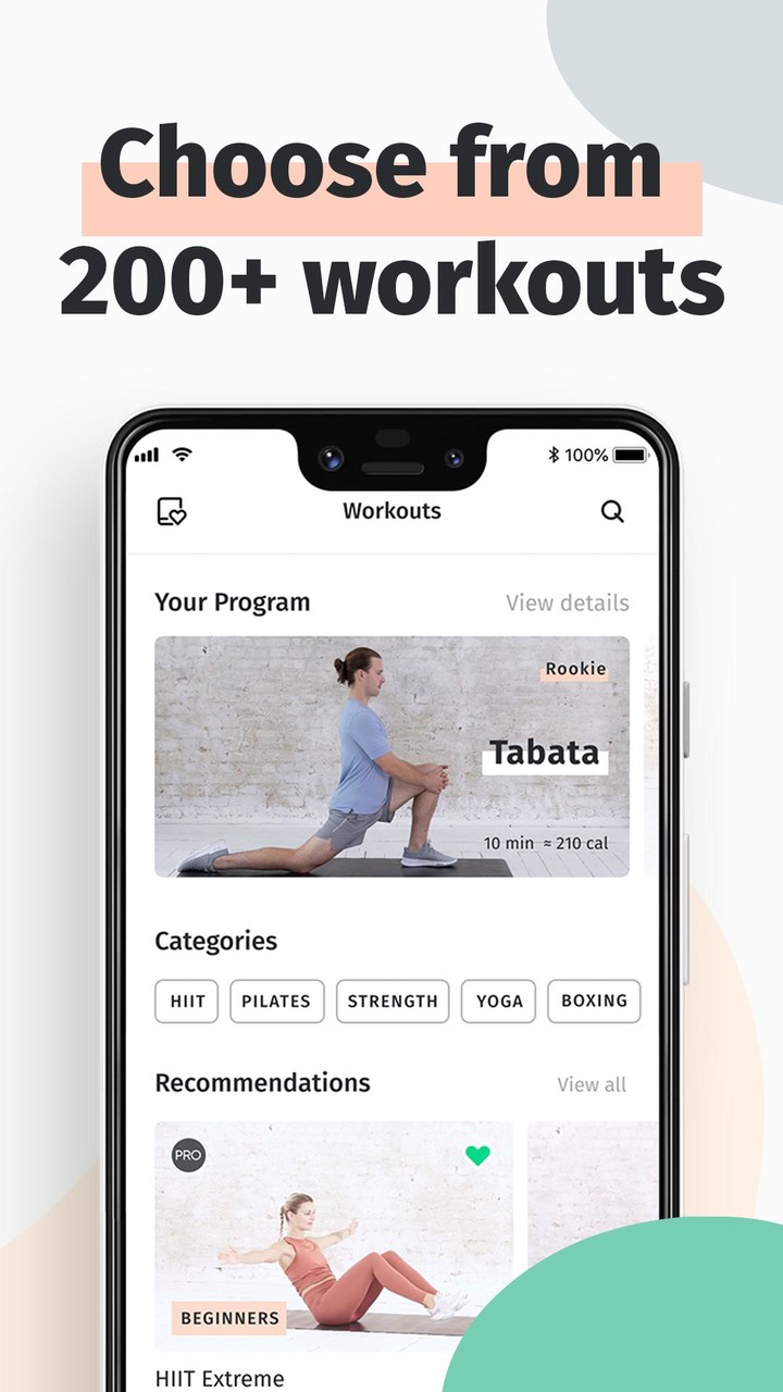 8fit Workouts & Meal PlannerMod  Apk v22.04.0(Unlocked)