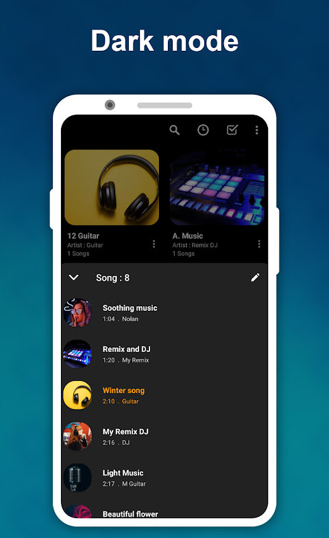 vmons Music Player(Pro Unlocked)Mod  Apk v4.3.5