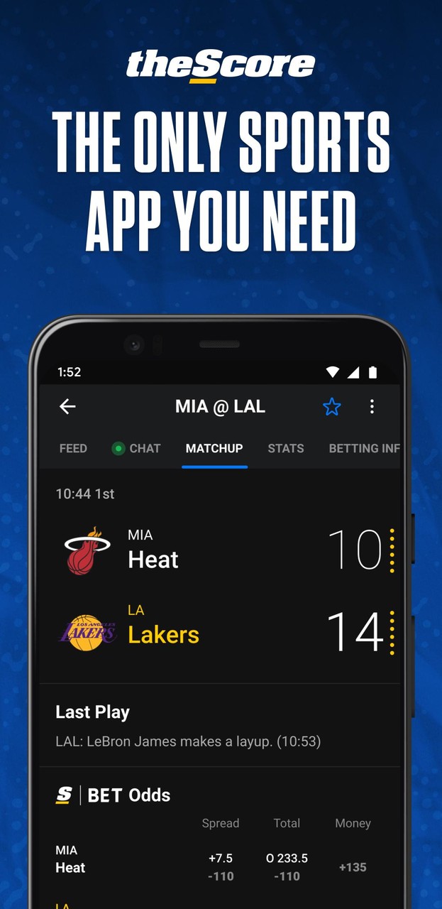 theScore MOD APK 21.13.1 (Ad-Free)Mod  Apk v22.5.1