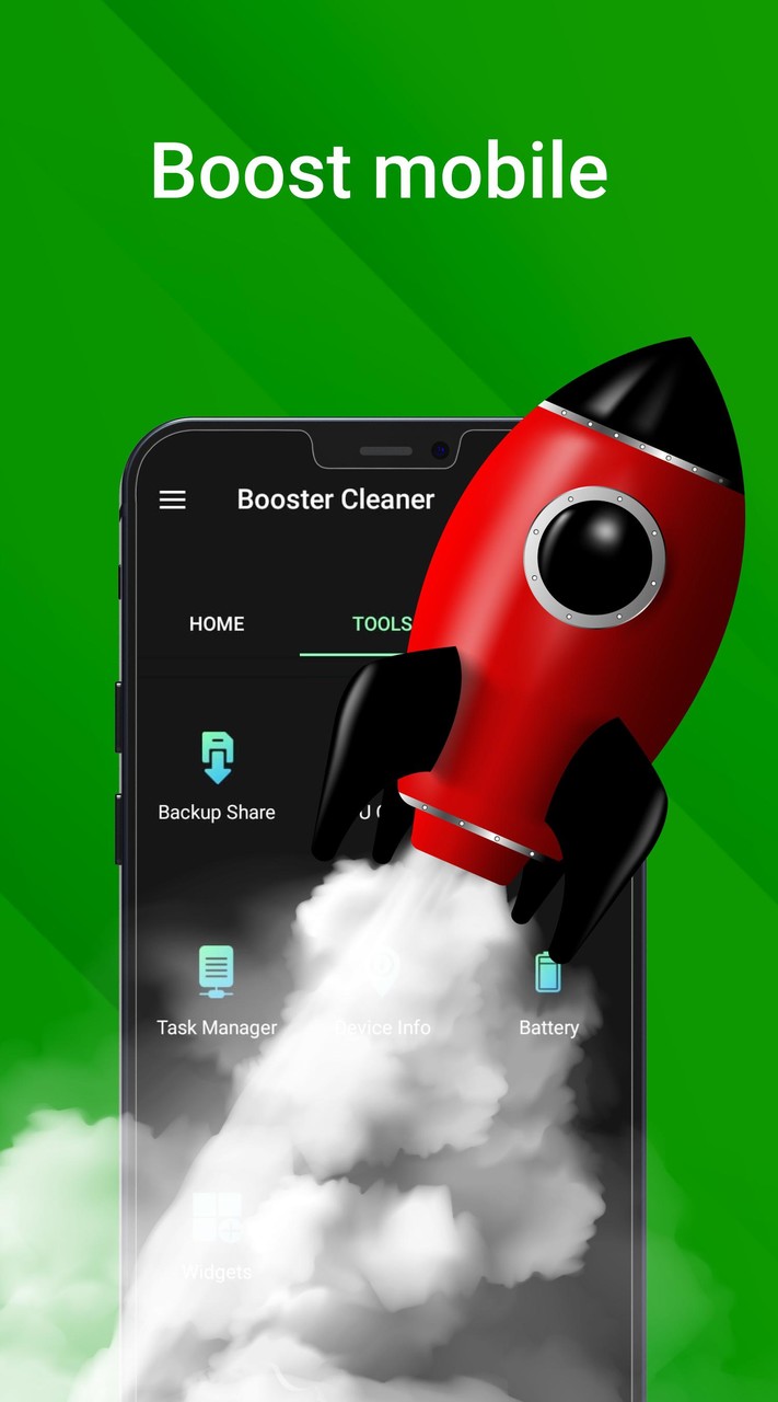 Booster Cleaner(Premium Unlocked)Mod  Apk v10.6