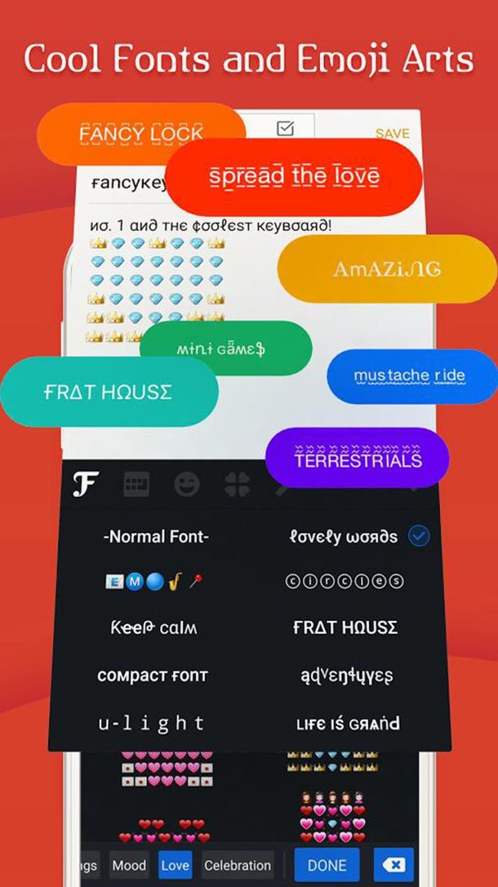 FancyKey KeyboardMod  Apk v4.7(Unlocked)