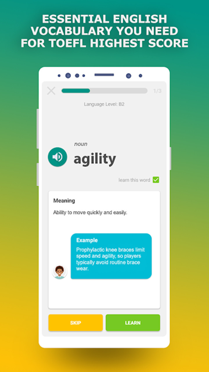 TOEFL Vocabulary Prep AppMod  Apk v1.7.2(Premium Features Unlocked)