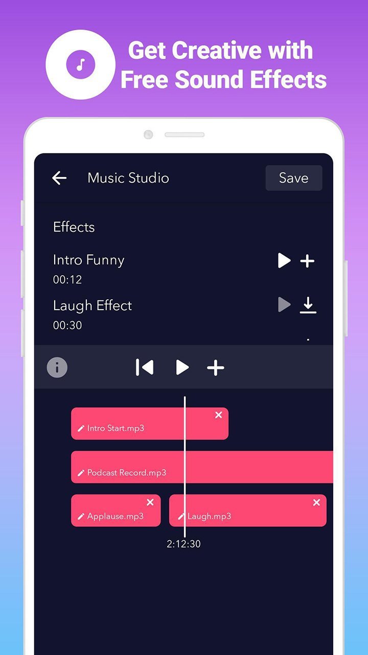 AudioApp MP3 Cutter, Ringtone Maker, Voice ChangerMod  Apk v2.3.8(Pro features Unlocked)