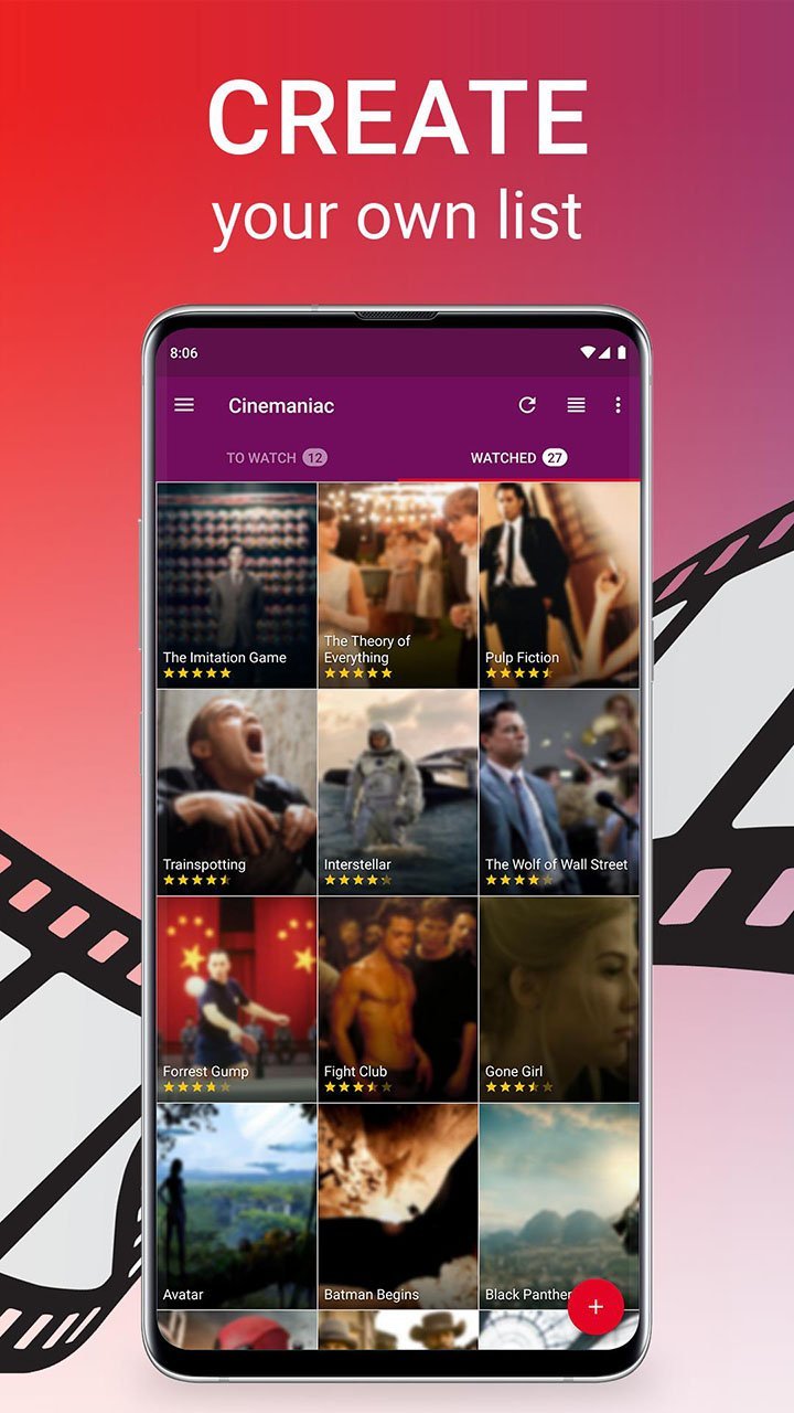 Cinemaniac - Movies To WatchMod  Apk v3.5.2(Pro Features Unlocked)