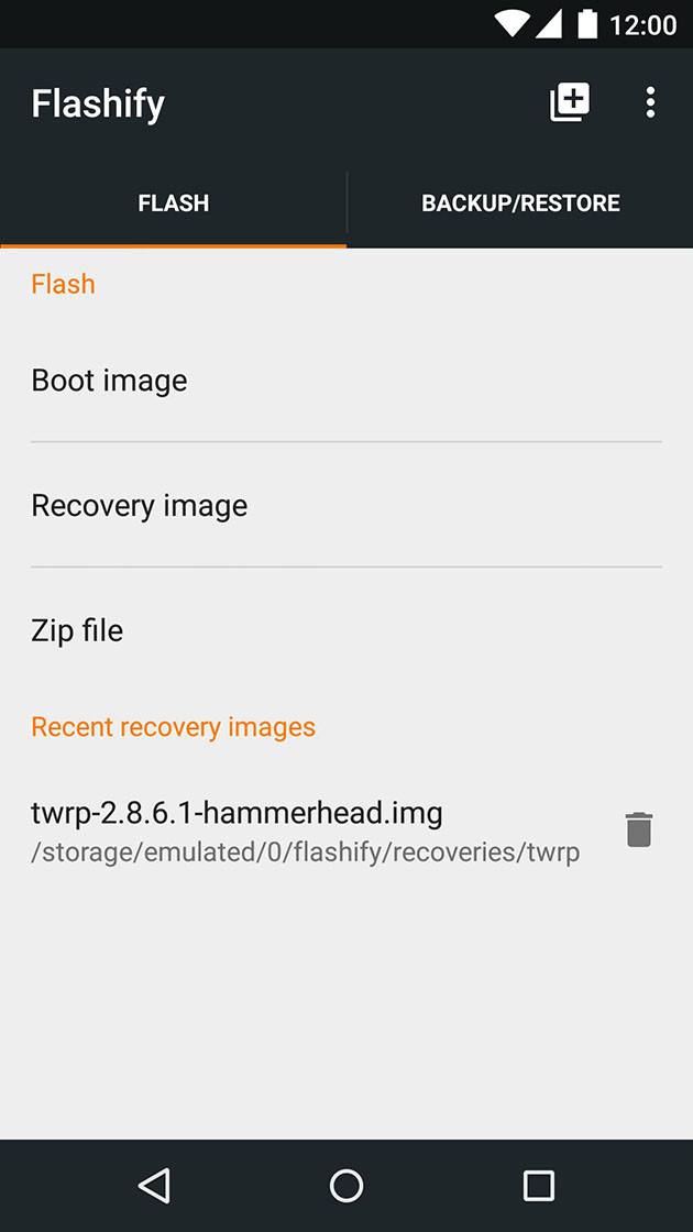 Flashify for root usersMod  Apk v1.9.2(Require root)