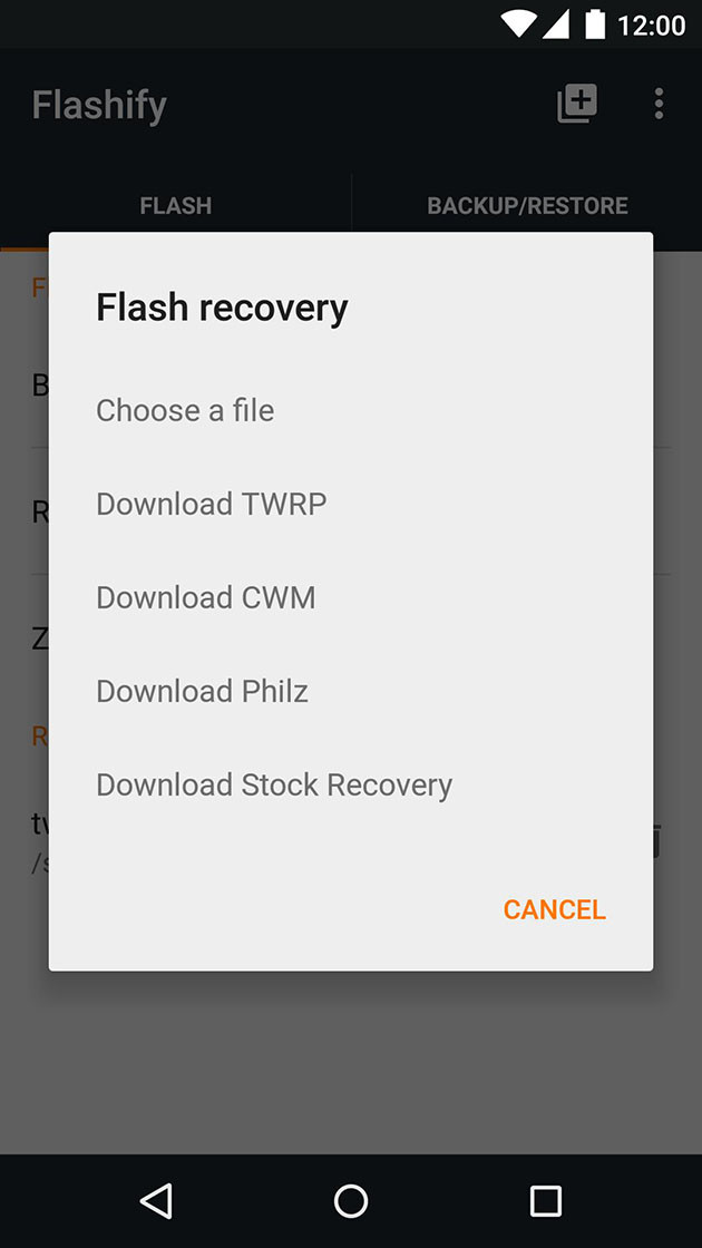 Flashify for root usersMod  Apk v1.9.2(Require root)