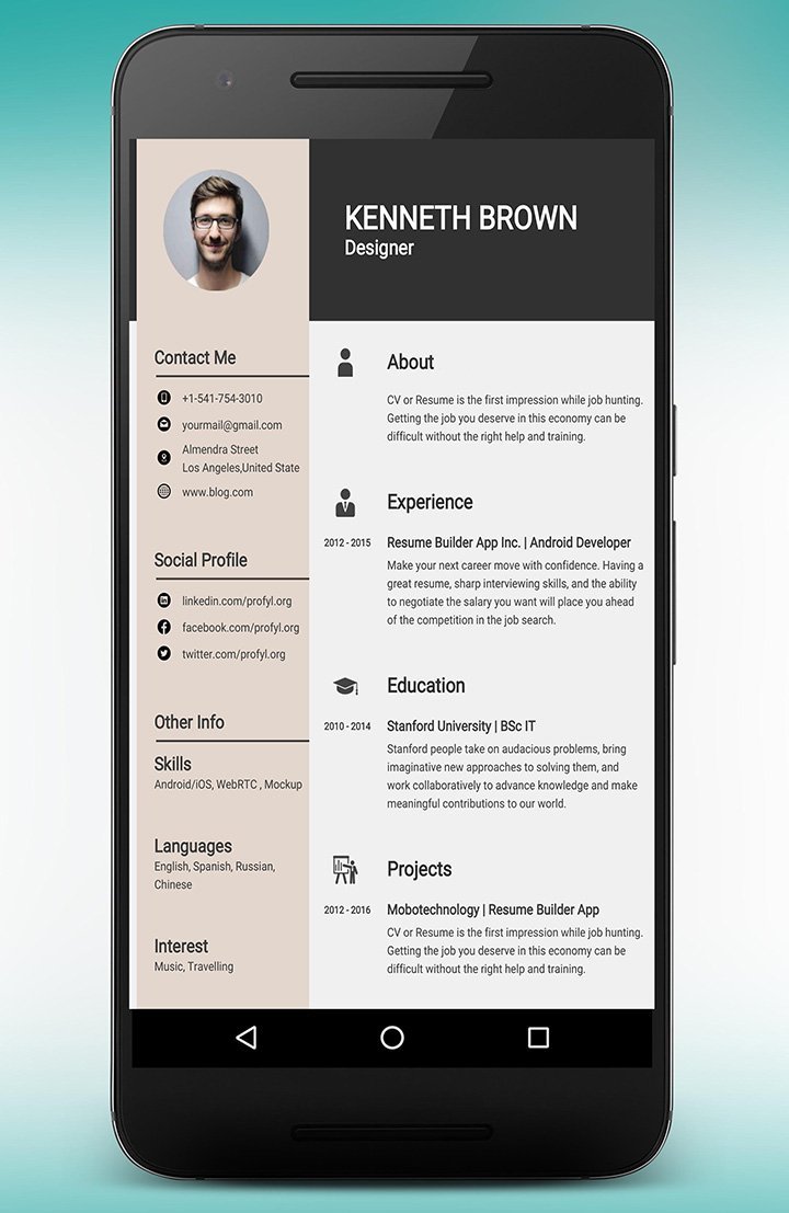 Resume Builder & CV MakerMod  Apk v10.1.2.pro(Pro Unlocked)