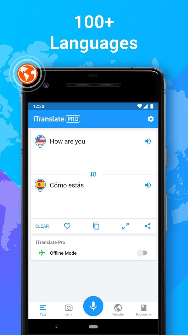 iTranslate Translator & DictionaryMod  Apk v5.7.1(Pro Unlocked)