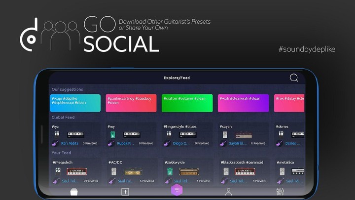 Deplike: Guitar Effects PedalsMod  Apk v5.7.5(Premium Unlocked)