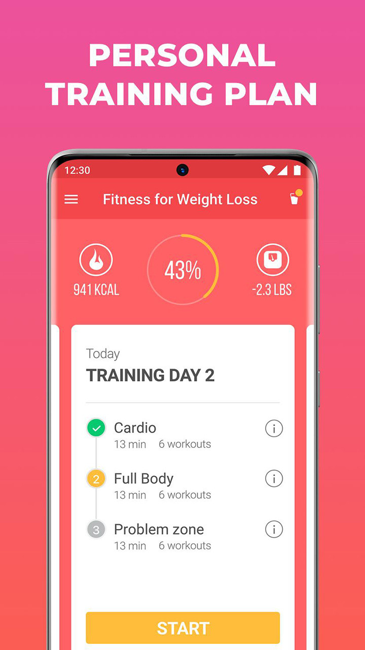 Weight Loss Fitness at Home by VervMod  Apk v2.2.6(Premium)