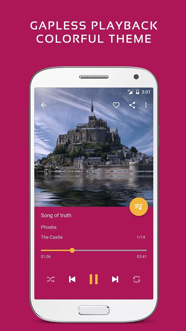 Pulsar Music Player - Mp3 Player, Audio PlayerMod  Apk v1.11.0(Pro Version Unlocked)