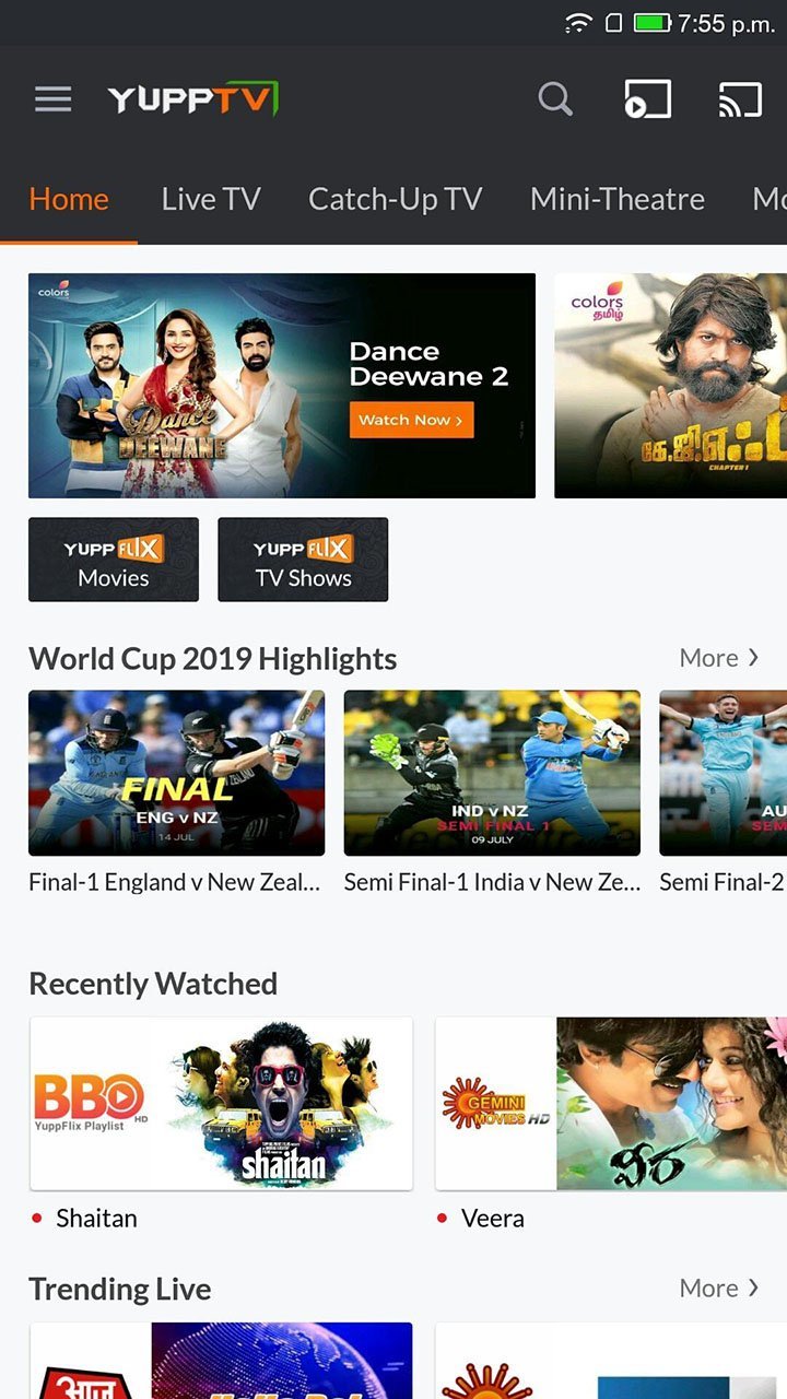 YuppTVMod  Apk v7.9.4(Subscribed)