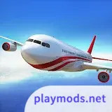 Flight Pilot Simulator 3D FreeMod  Apk v2.11.23(Unlimited Coins)