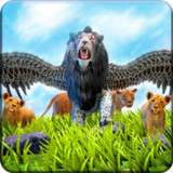 Angry Flying Lion Simulator 2021Mod  Apk v2.3